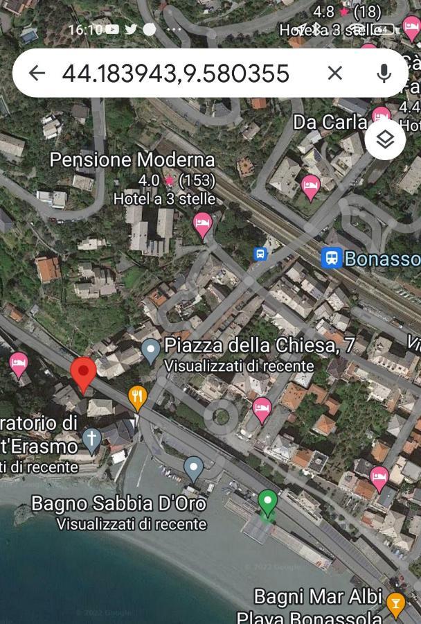 Nido Al Mare Apartment Bonassola Exterior photo